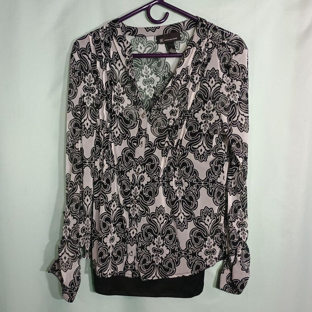 Inc-international-concepts Women's Multi Blouse